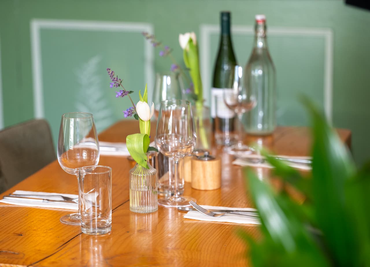 Dining at The Plough Shalbourne
