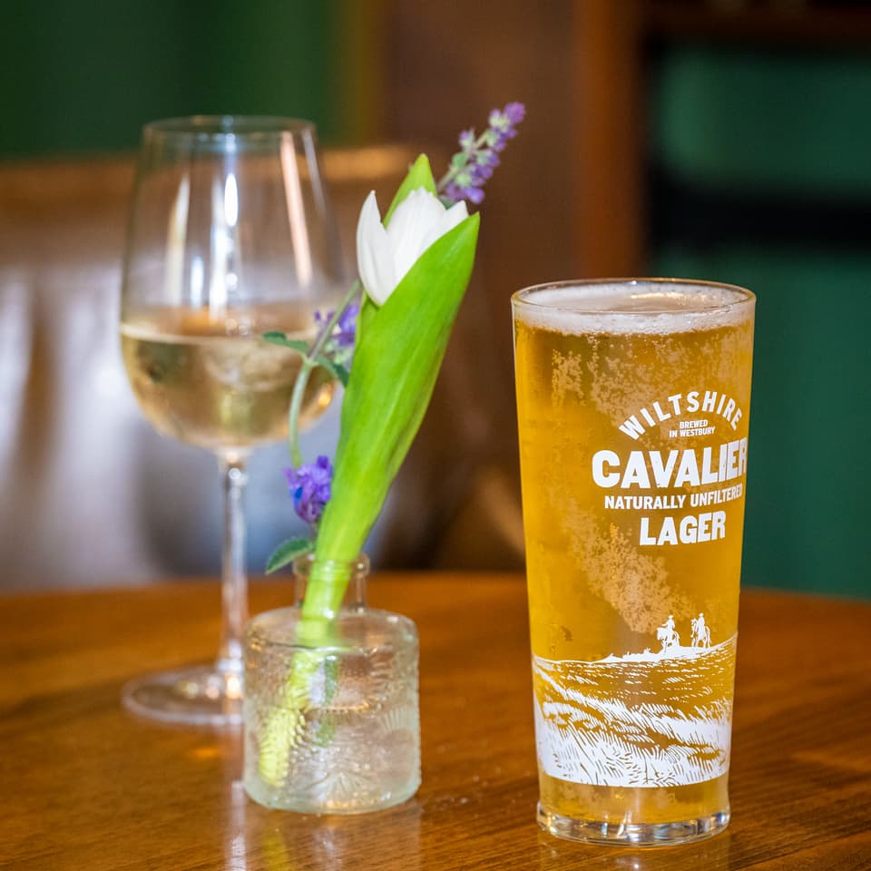 Drinks at The Plough Shalbourne